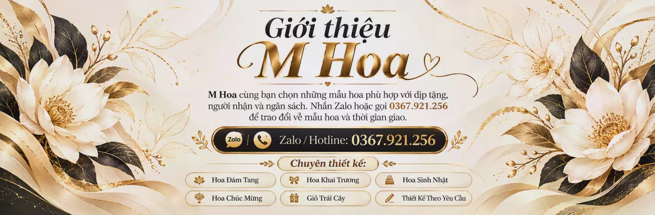 Ảnh bìa Shop hoa tươi Phường Ea Kao Đắk Lắk - Hoa tươi cho từng lời chúc